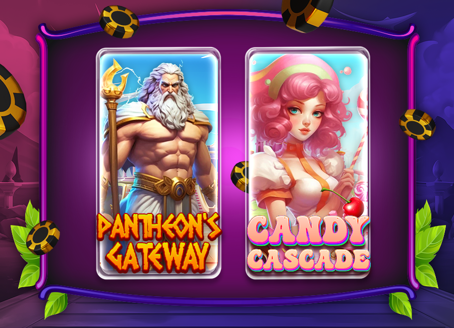 Candy Cascade and Pantheon's Gateway