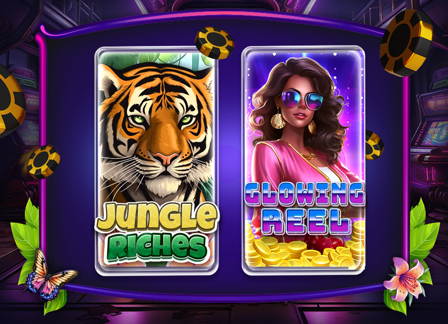 From Lush Jungles to Neon Lights - Mastering Glowing Reel and Jungle Riches on Brango Slots